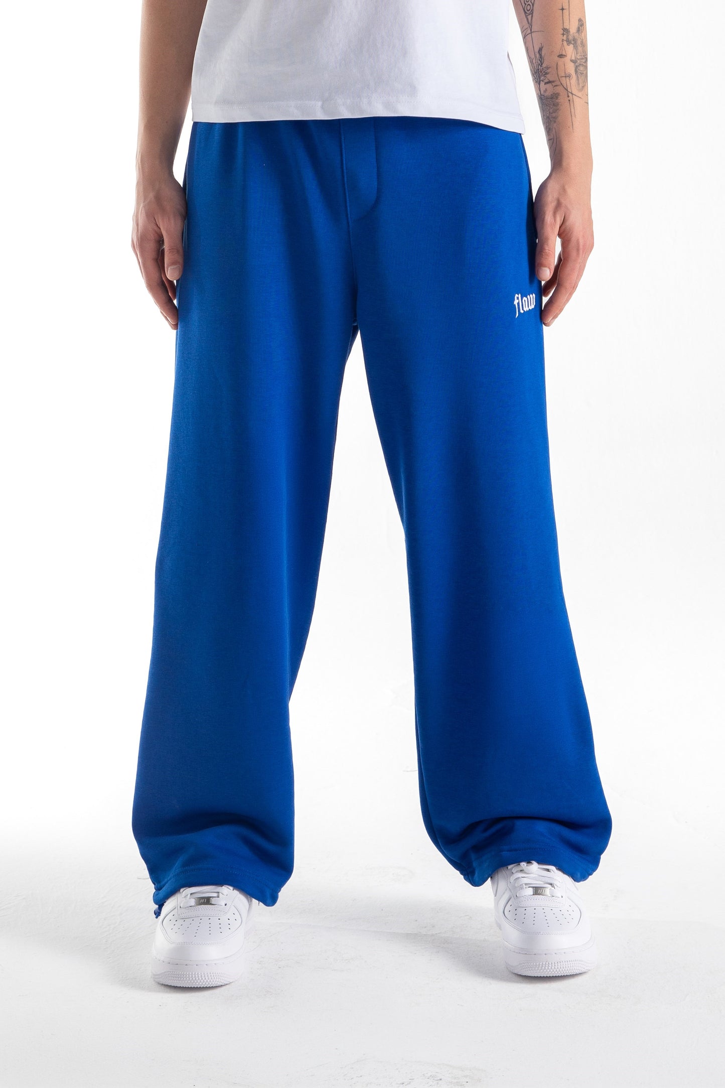 Flaw Atelier Saks Blue Baggy Sweatpants