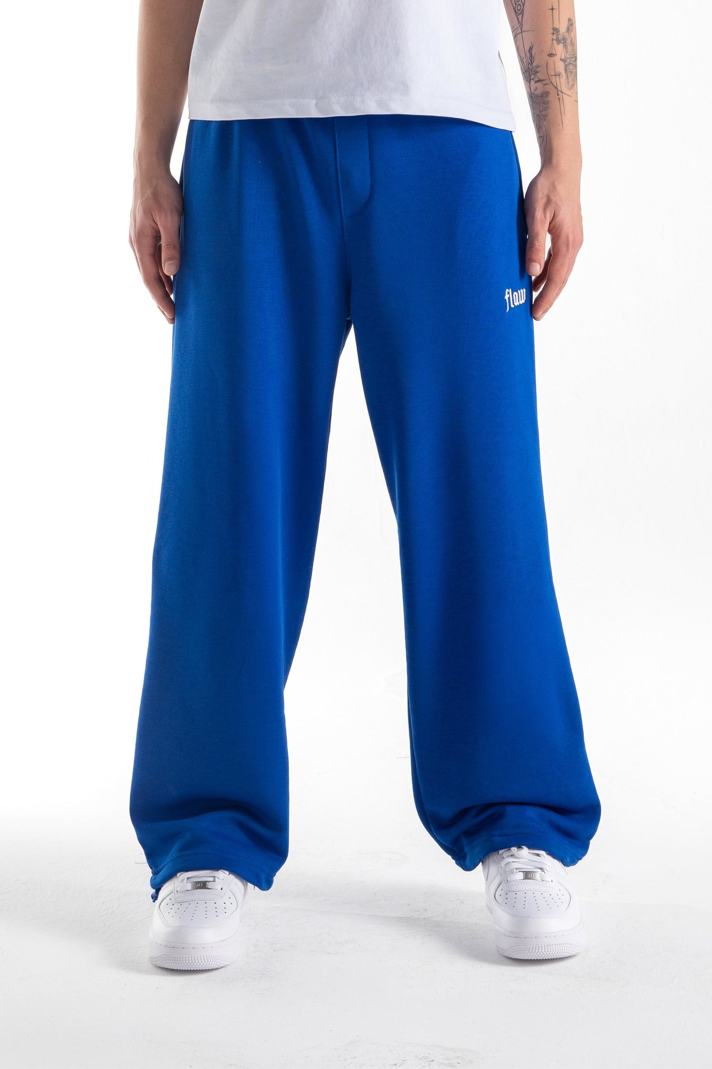 Flaw Atelier Saks Blue Baggy Sweatpants