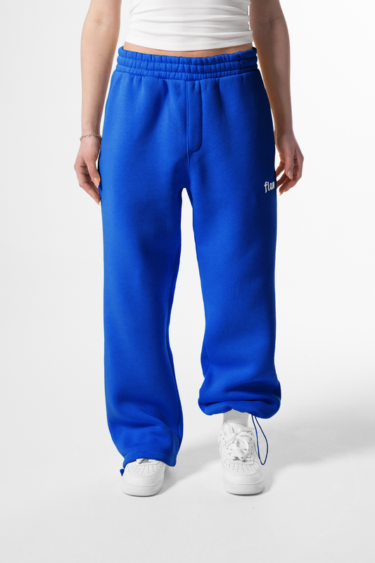 Flaw Atelier Saks Blue Baggy Sweatpants