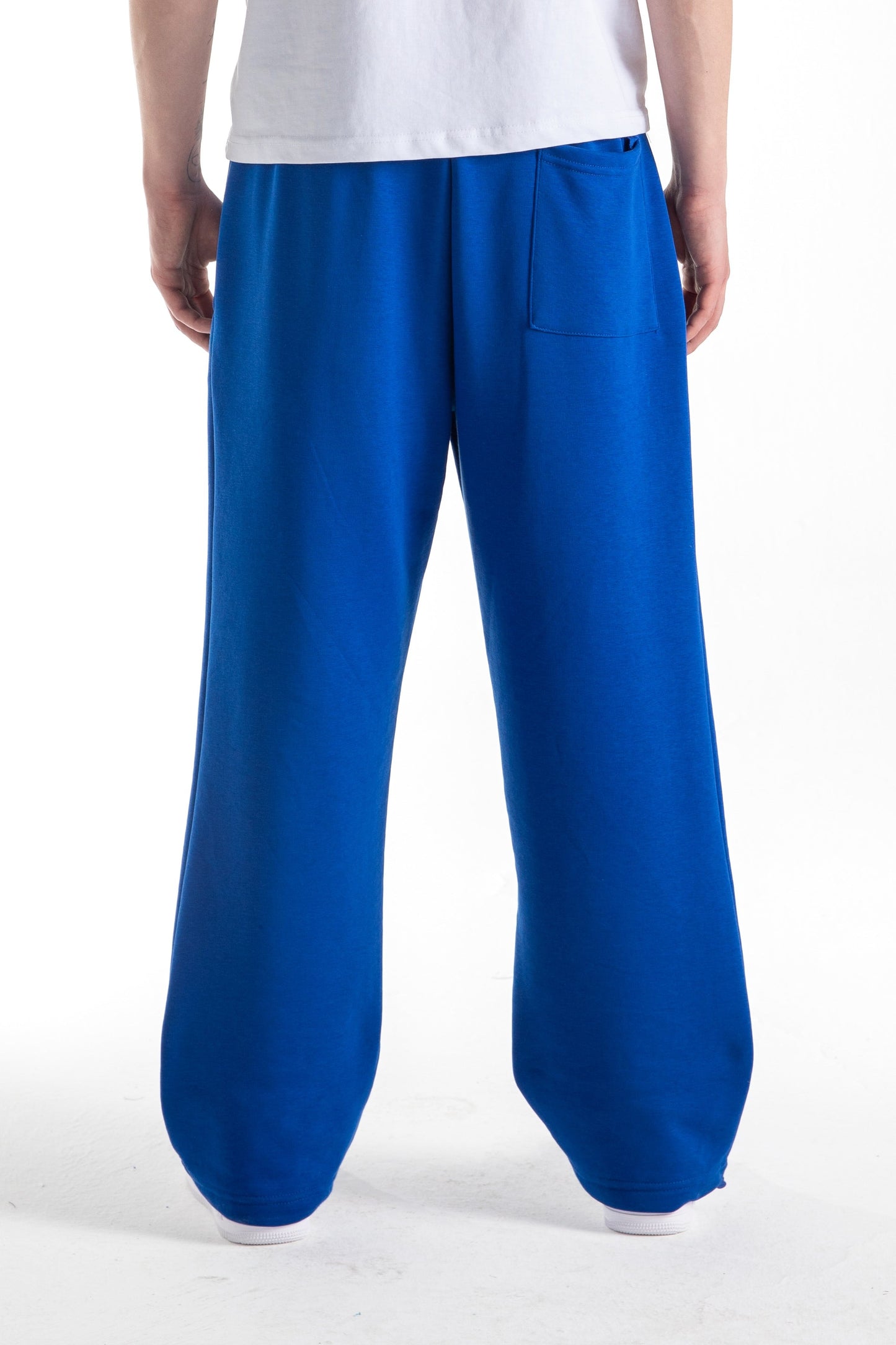 Flaw Atelier Saks Blue Baggy Sweatpants