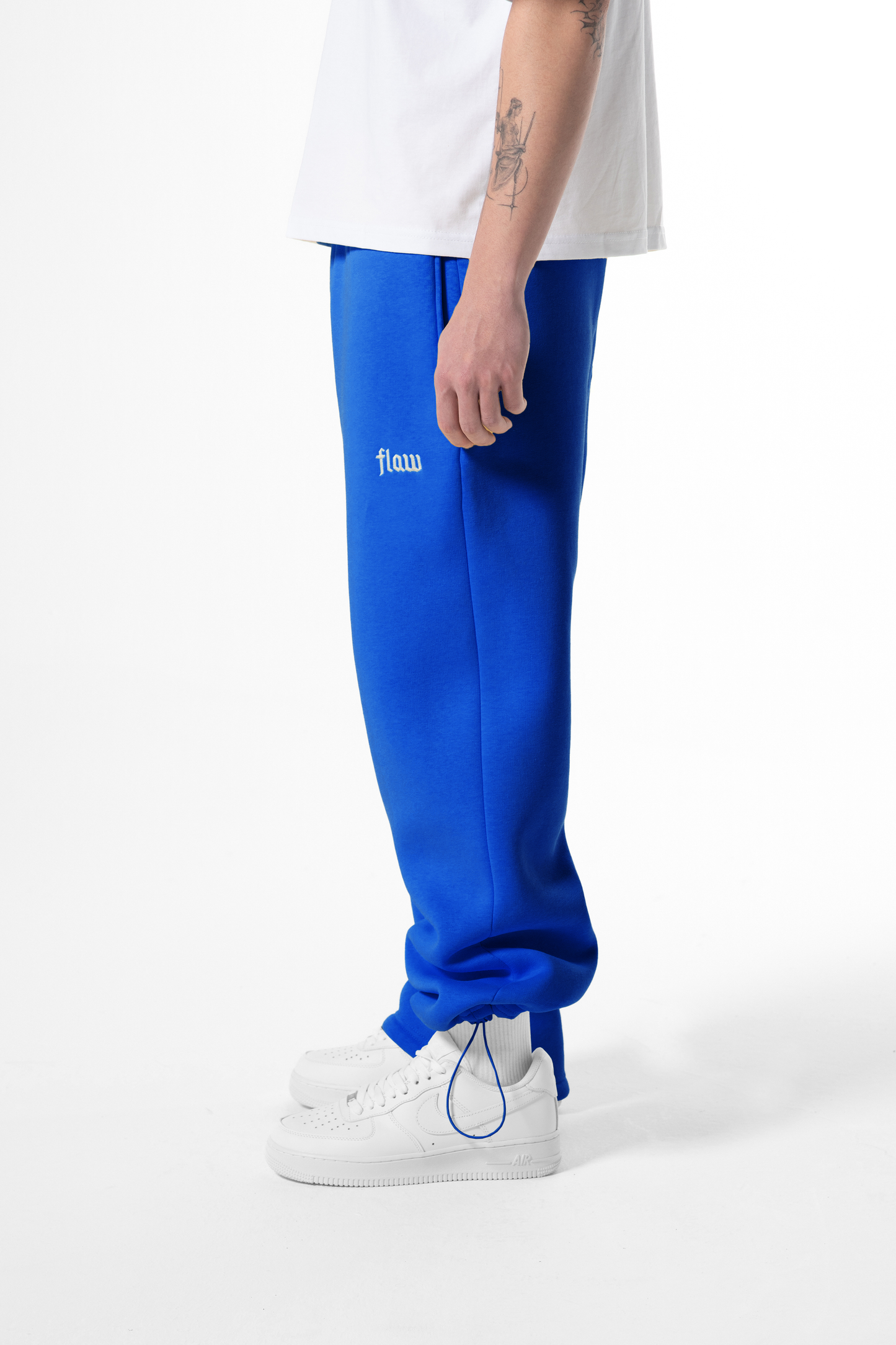 Flaw Atelier Saks Blue Baggy Sweatpants