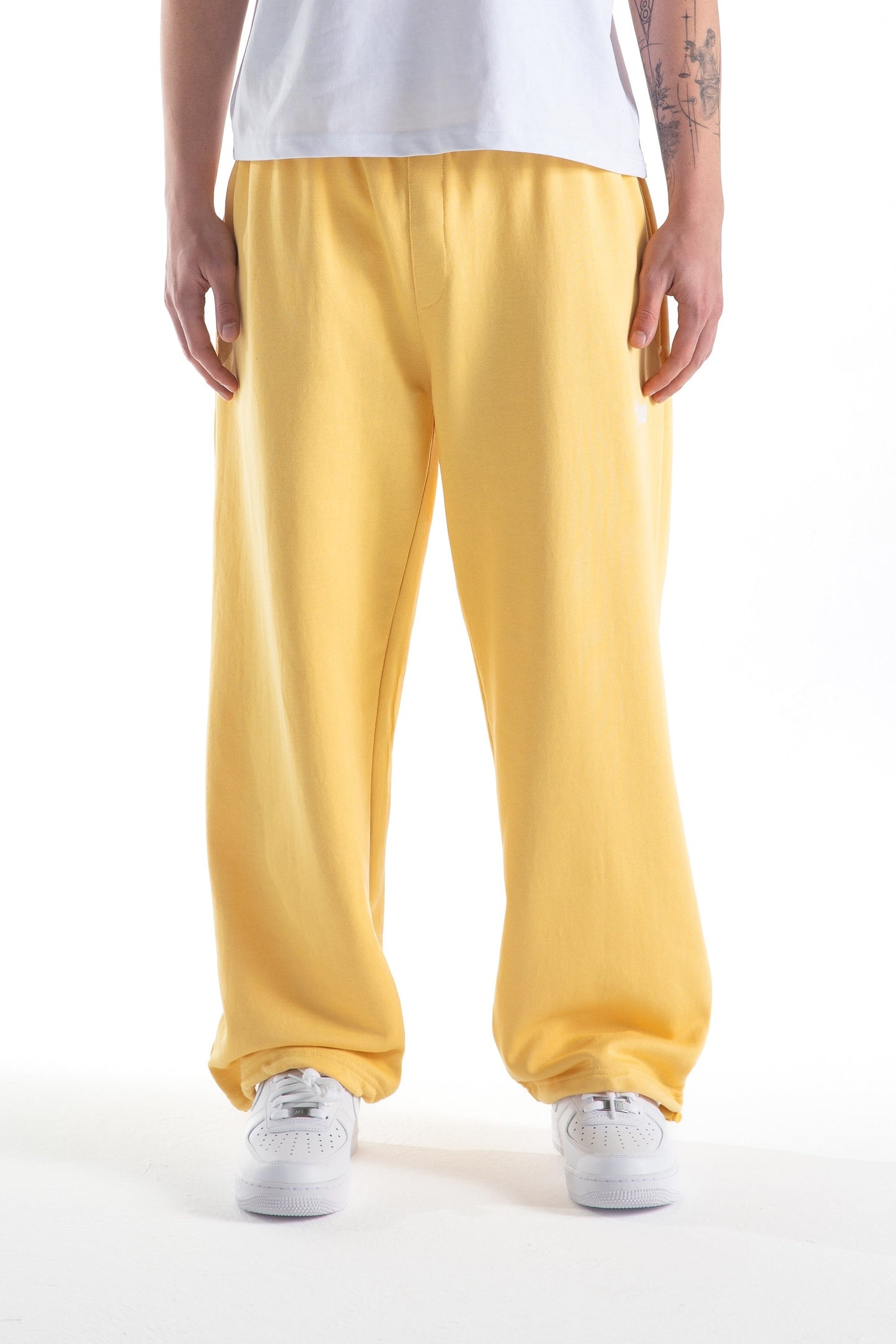 Flaw Atelier Yellow Baggy Sweatpants