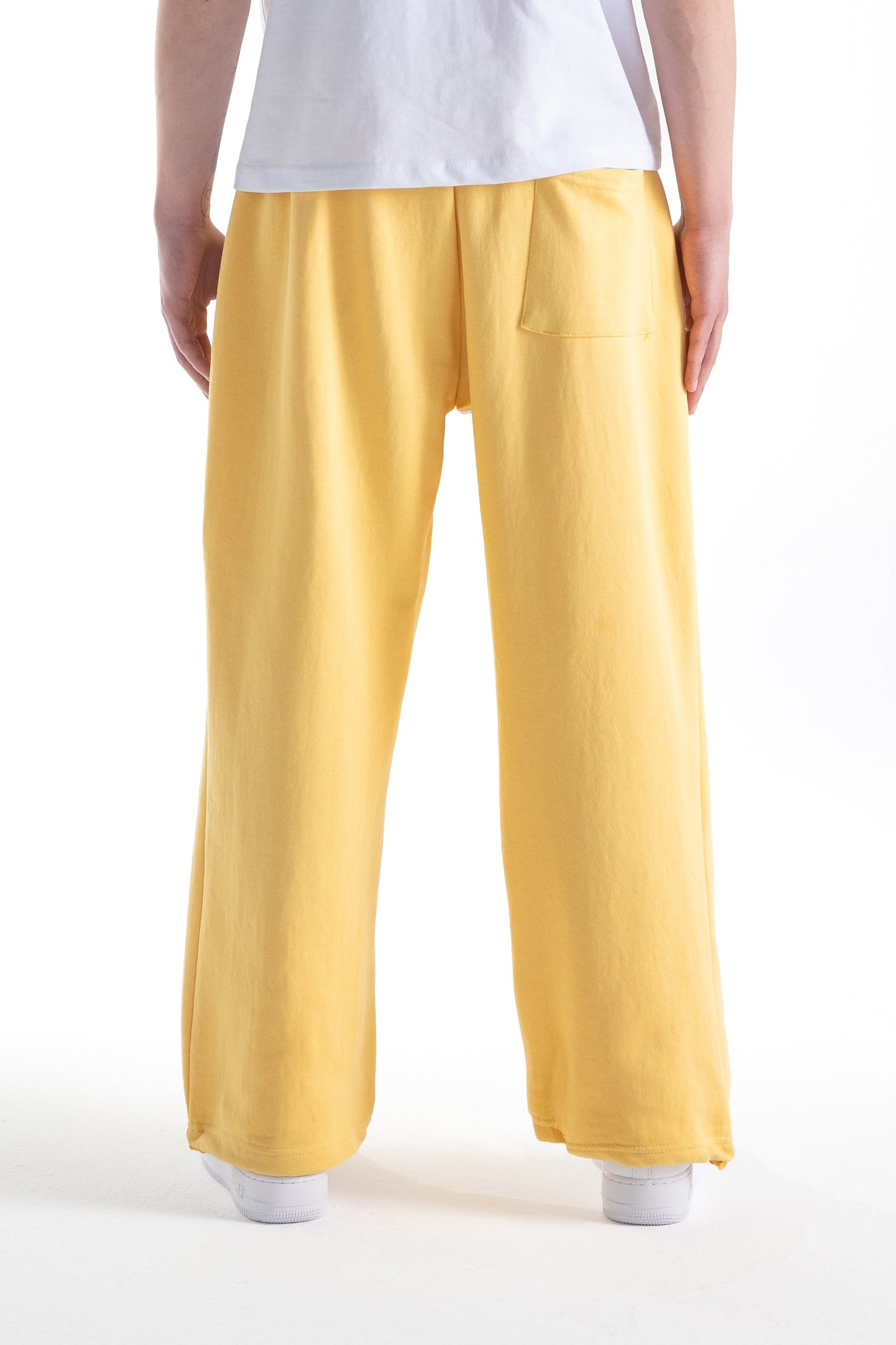 Flaw Atelier Yellow Baggy Sweatpants