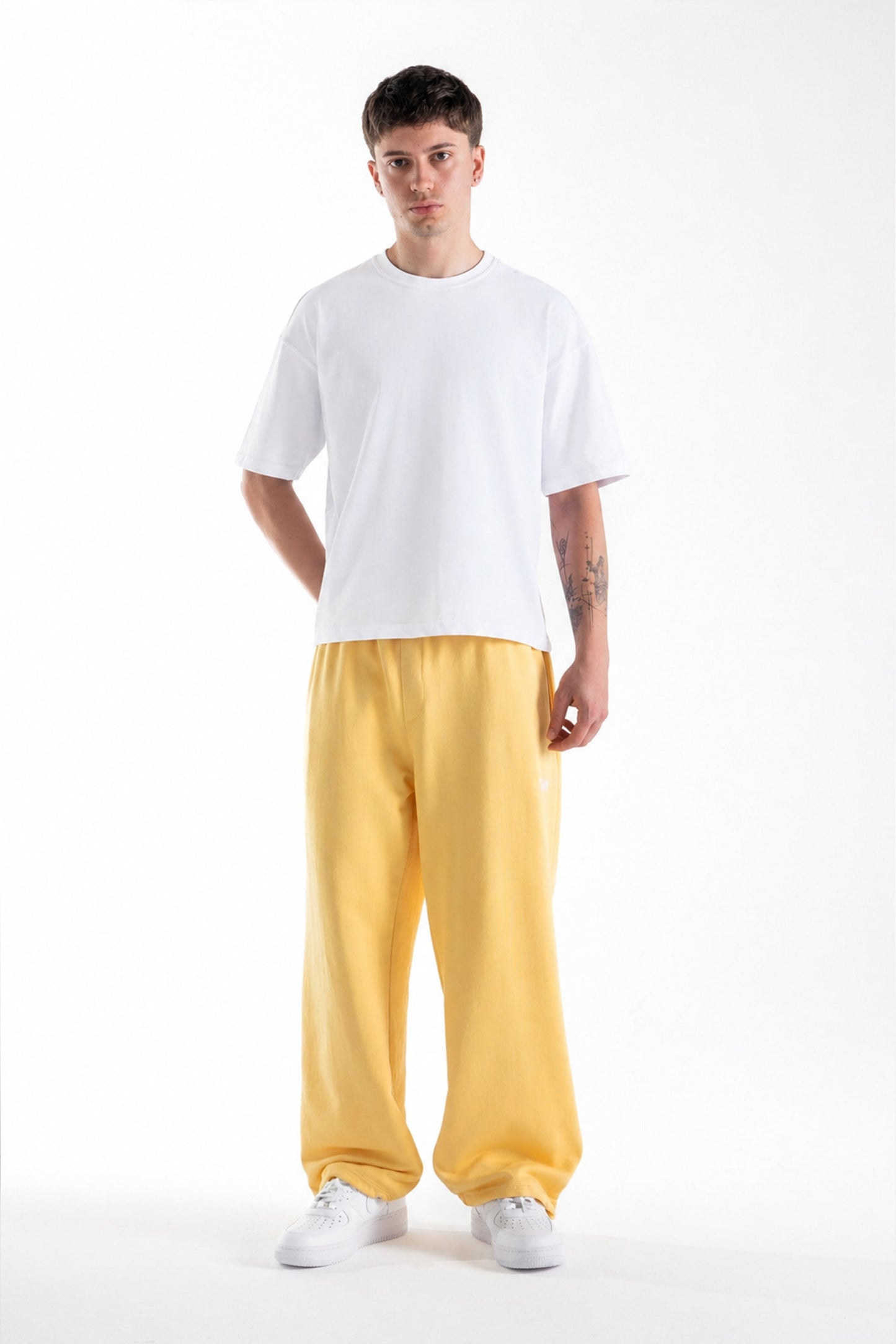 Flaw Atelier Yellow Baggy Sweatpants