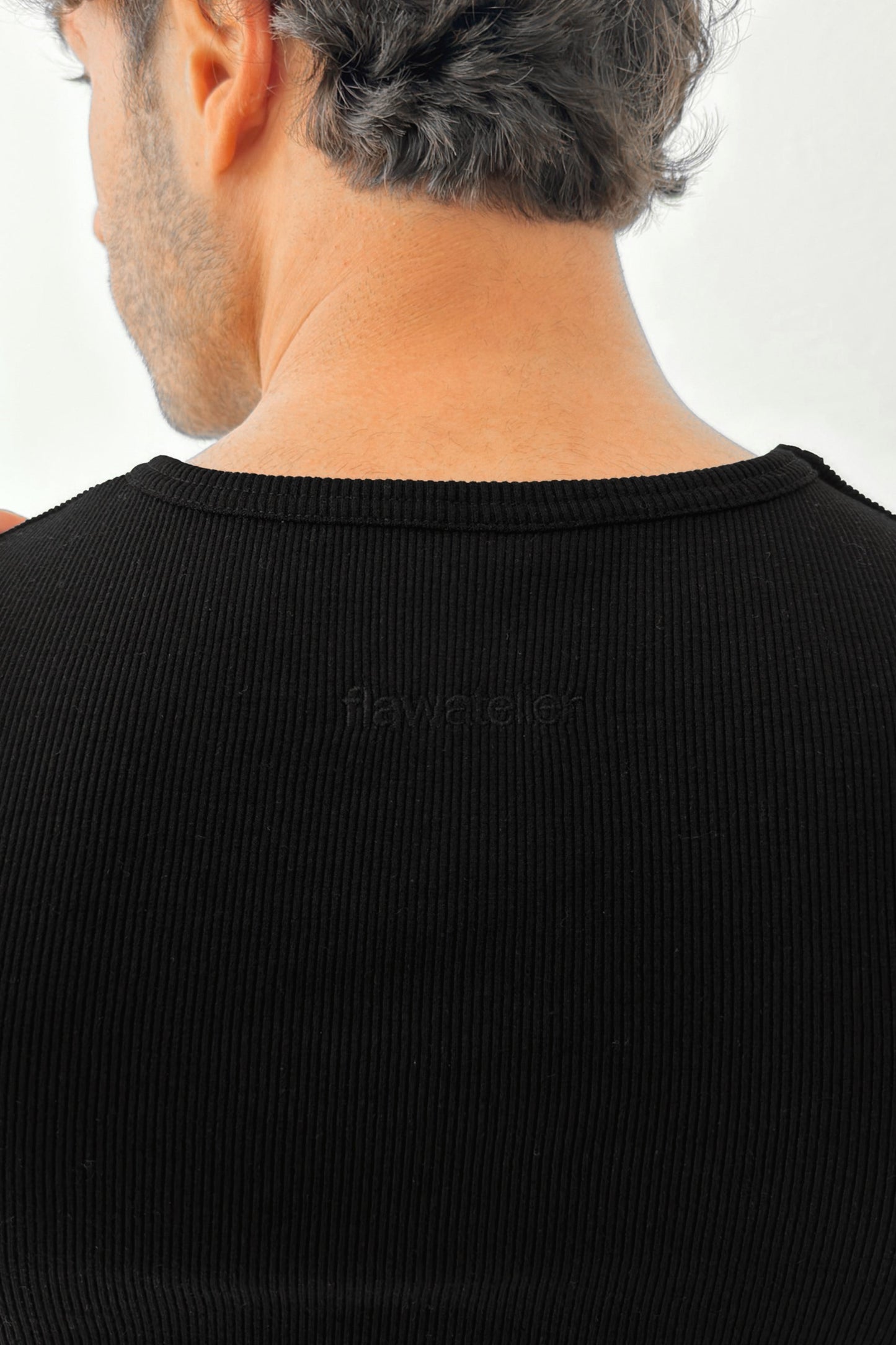 Flaw Atelier Back Embroidered Top Tank Athletic