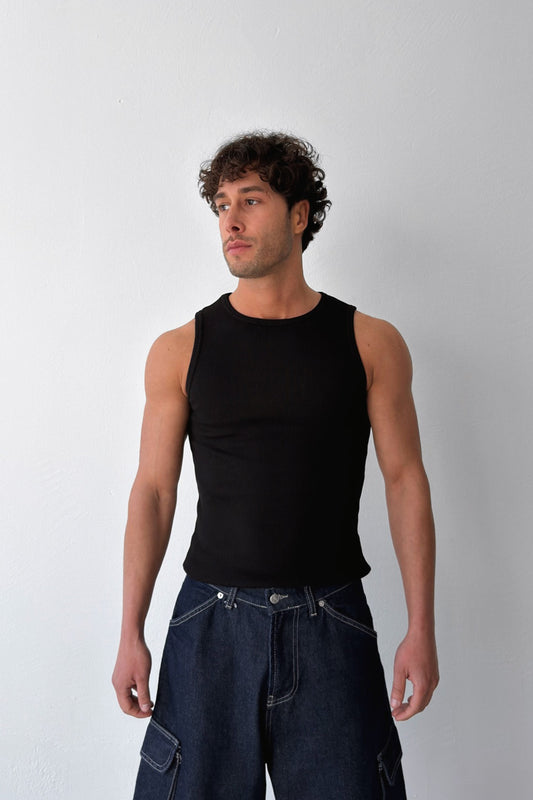 Flaw Atelier Back Embroidered Top Tank Athletic