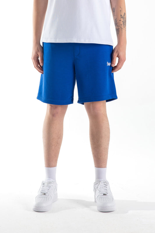 Flaw Embroidered Elastic Waist Shorts