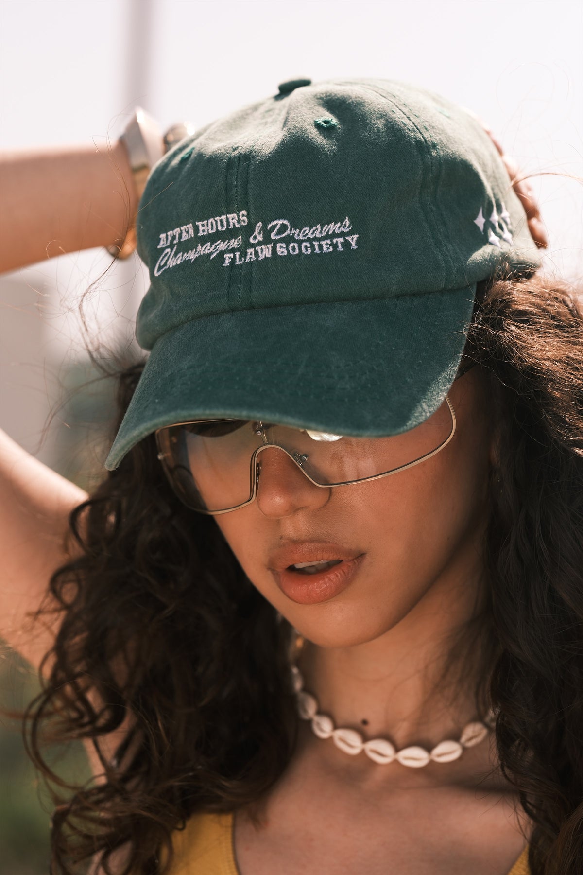 Flaw Society Embroidered Adjustable Hat