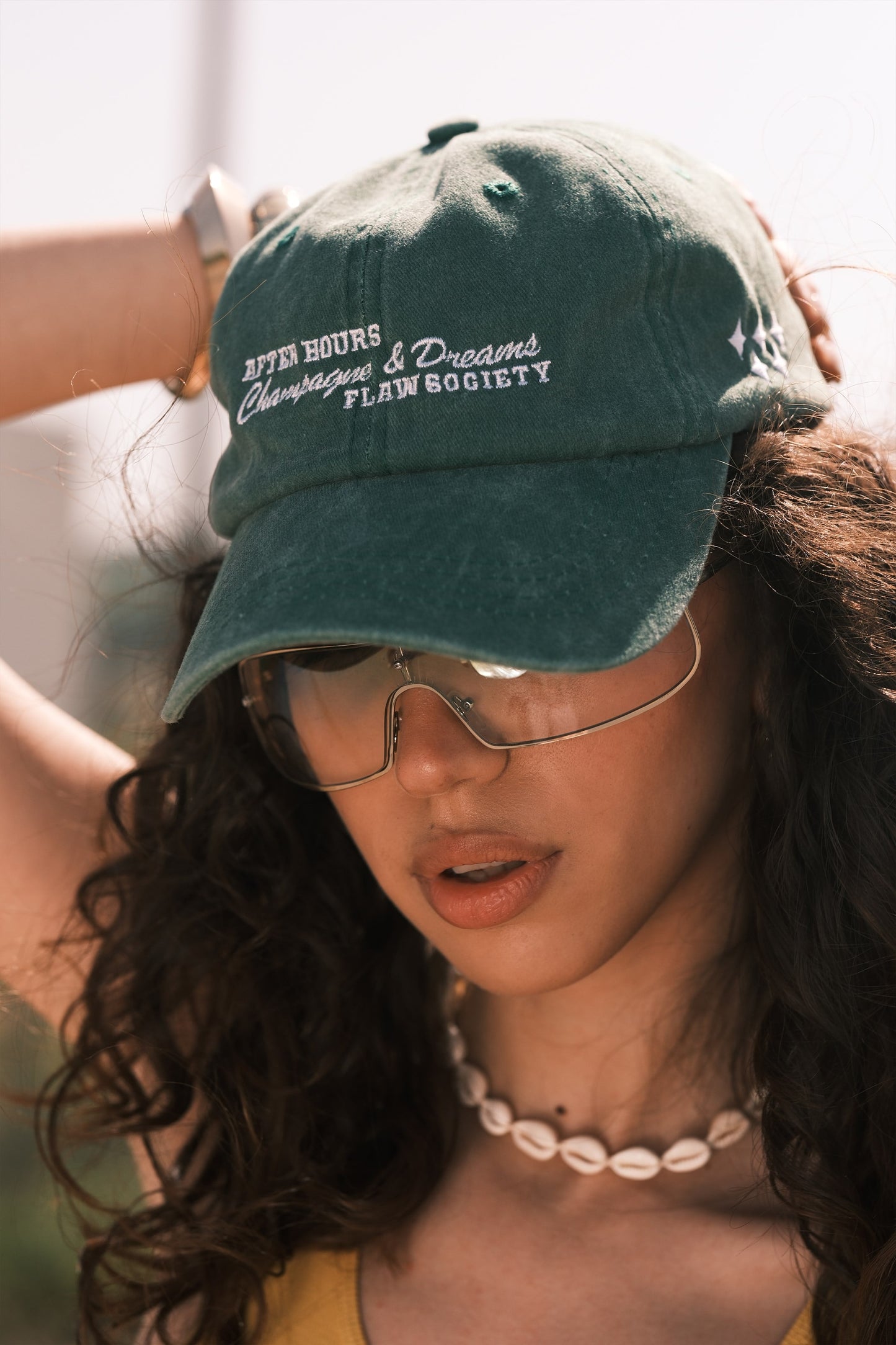 Flaw Society Embroidered Adjustable Hat