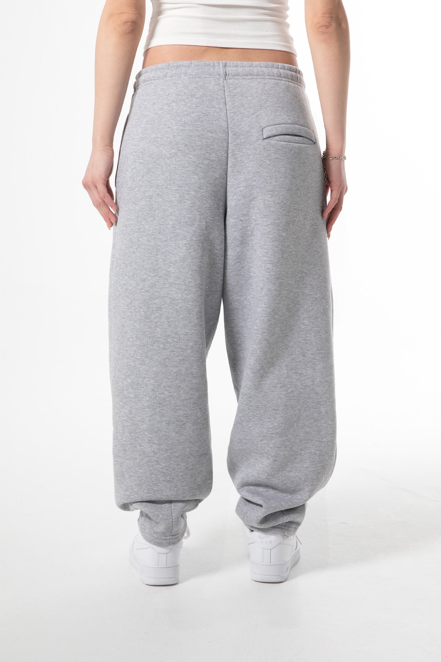 Flex Tech Oversize Tracksuit Grey Melange