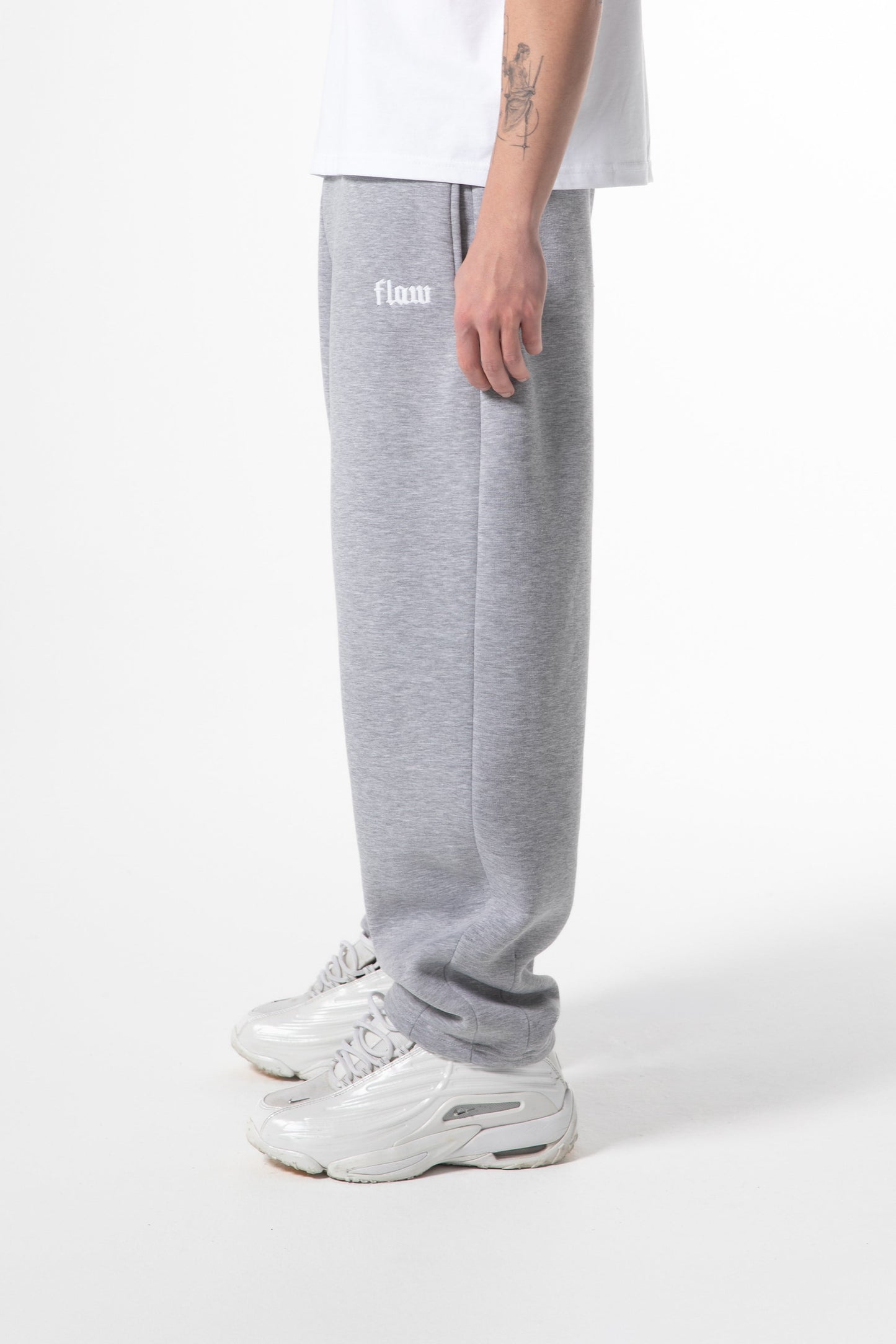 Flex Tech Oversize Tracksuit Grey Melange