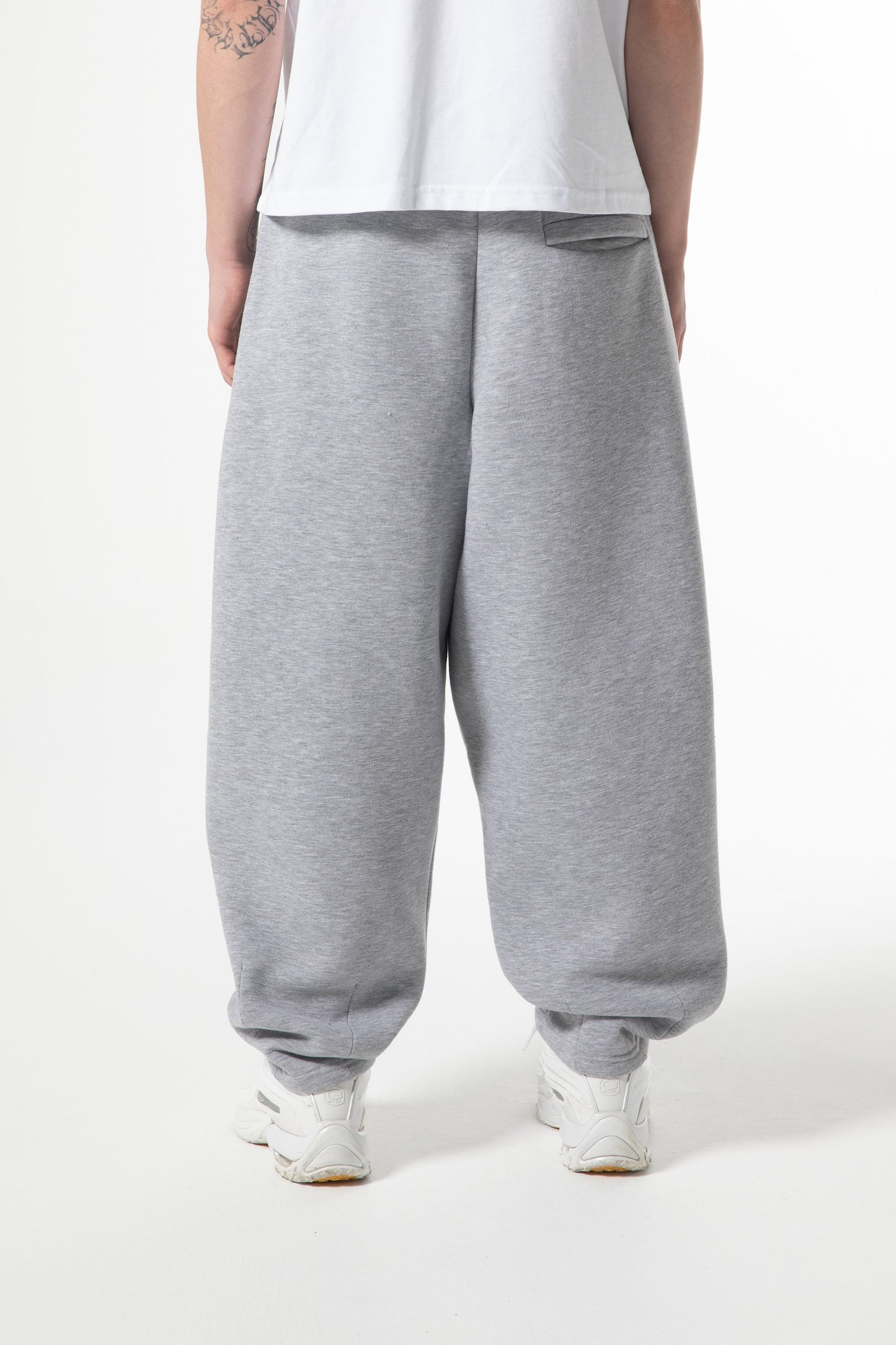 Flex Tech Oversize Tracksuit Grey Melange