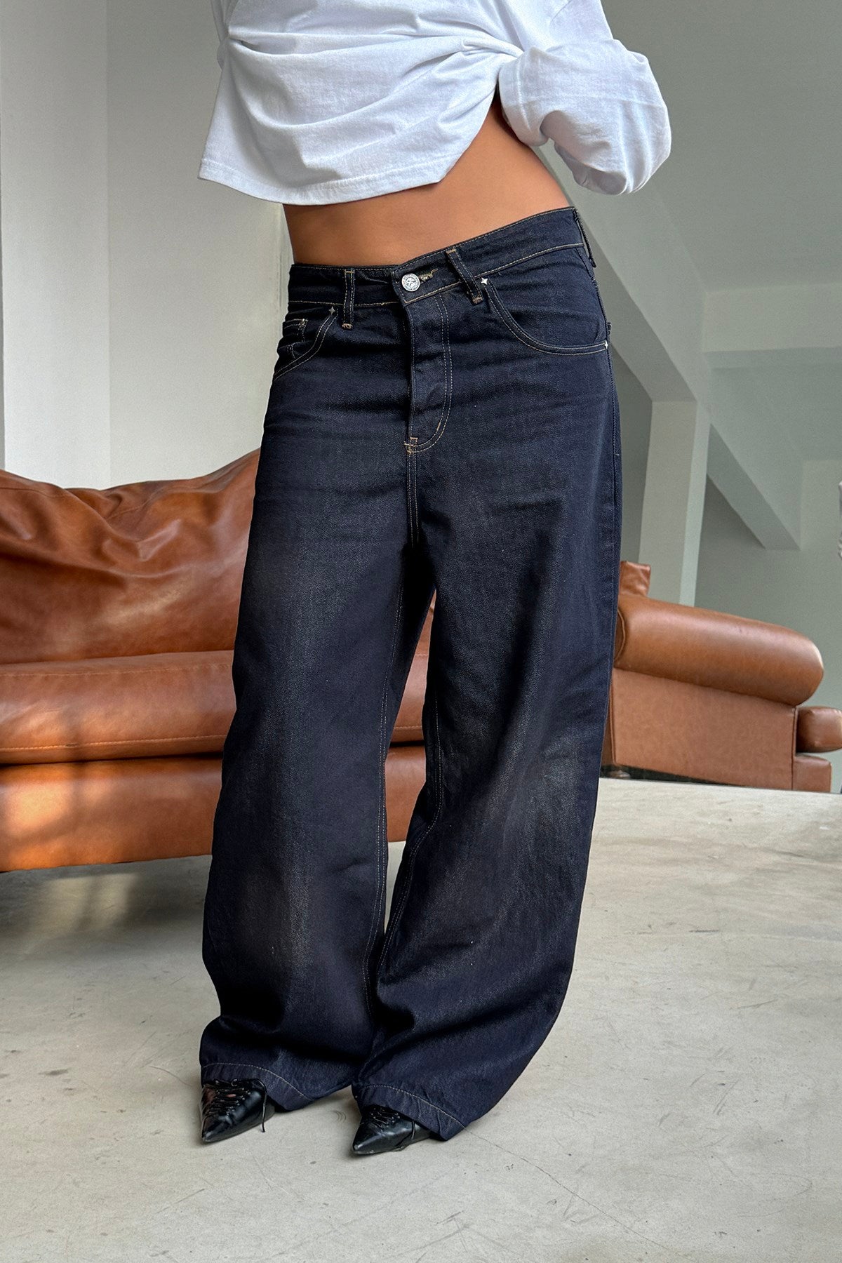 Raw Series Blue Baggy Jean