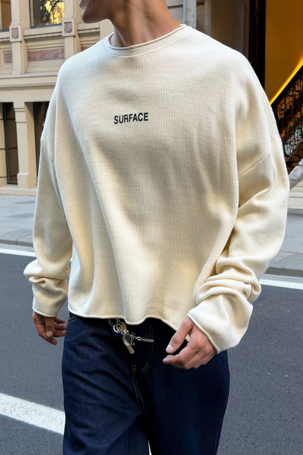 Grain Ecru Knit