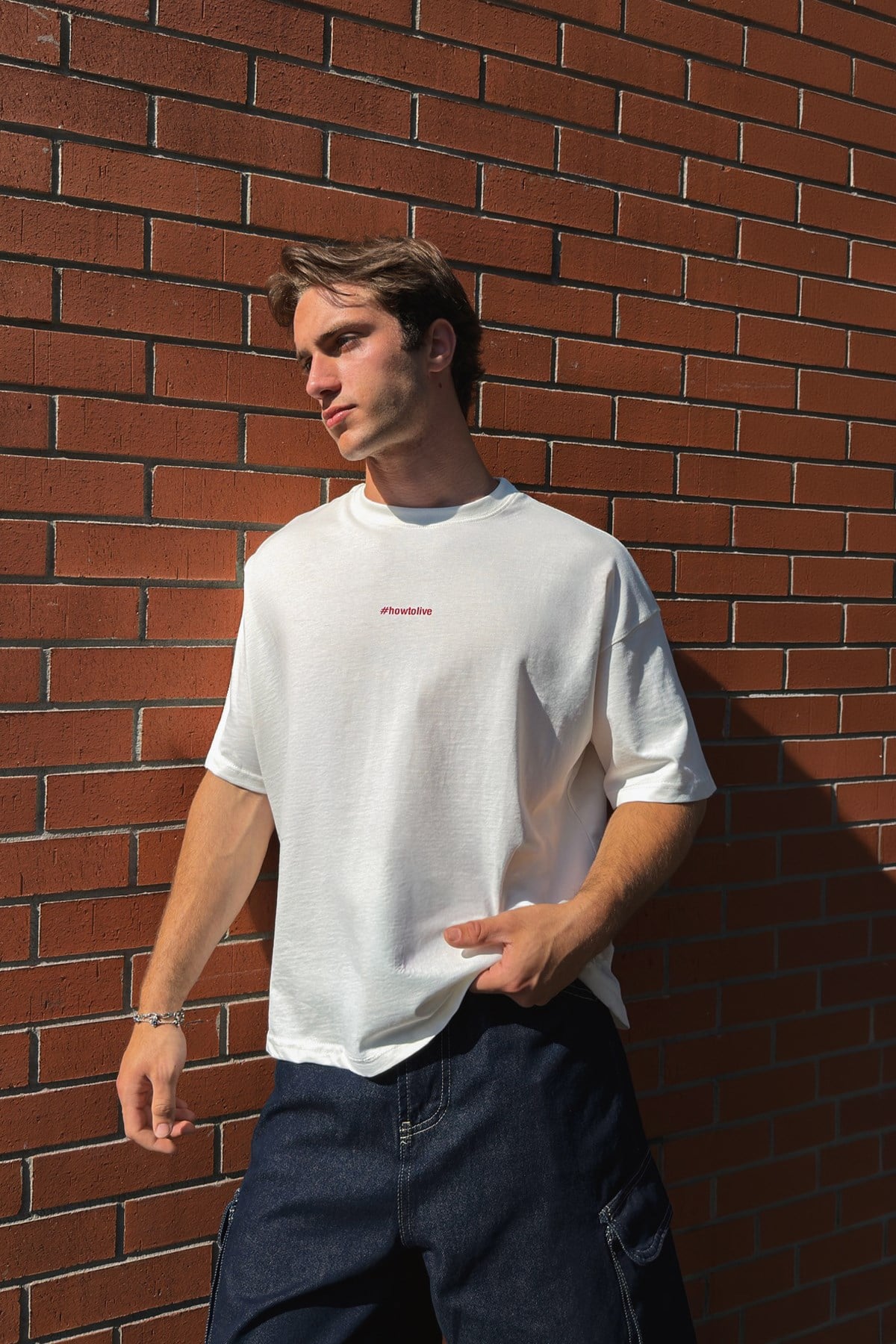 Howtolive Printed T-shirt