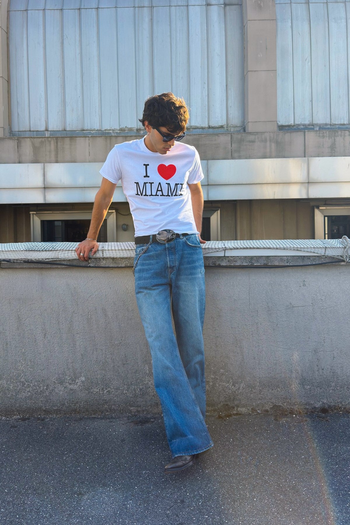 Love For Miami 70's Band Tee