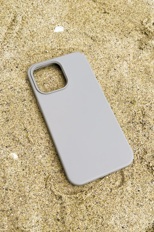 Iphone 14 Promax Silicon Case Gray
