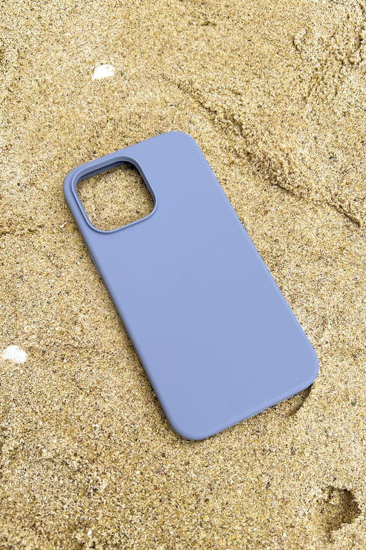 iPhone 14 Promax Silicon Case (Purple)