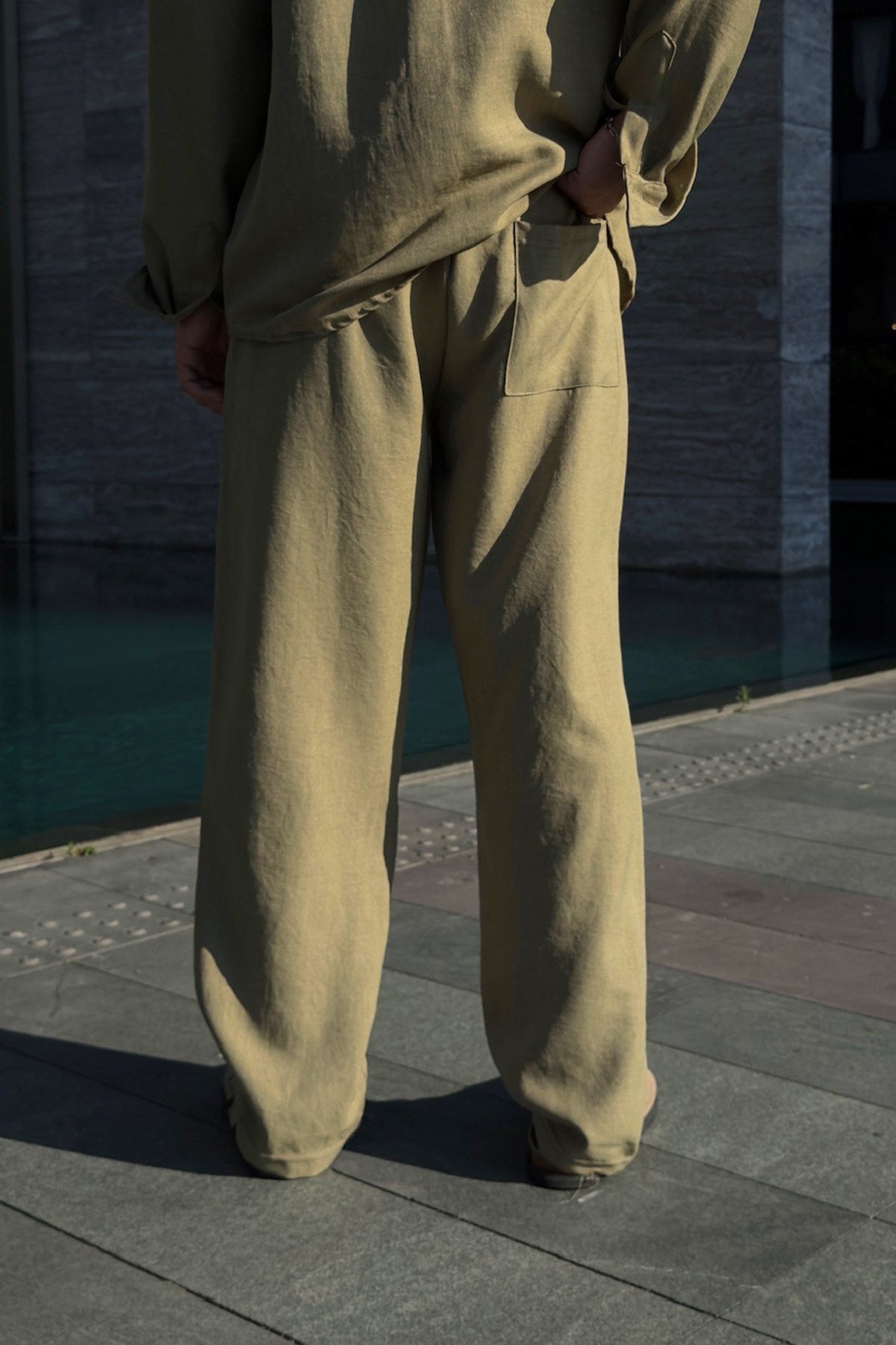 Linen Blend Summer Set