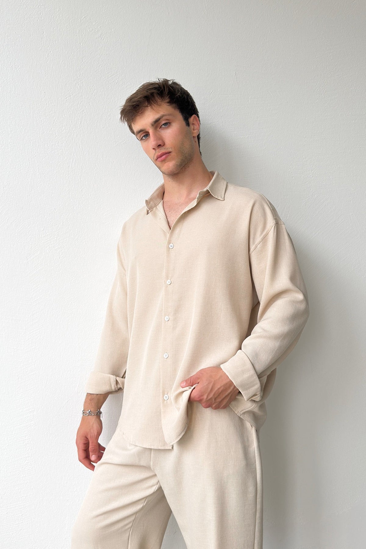 Linen Blend Summer Set