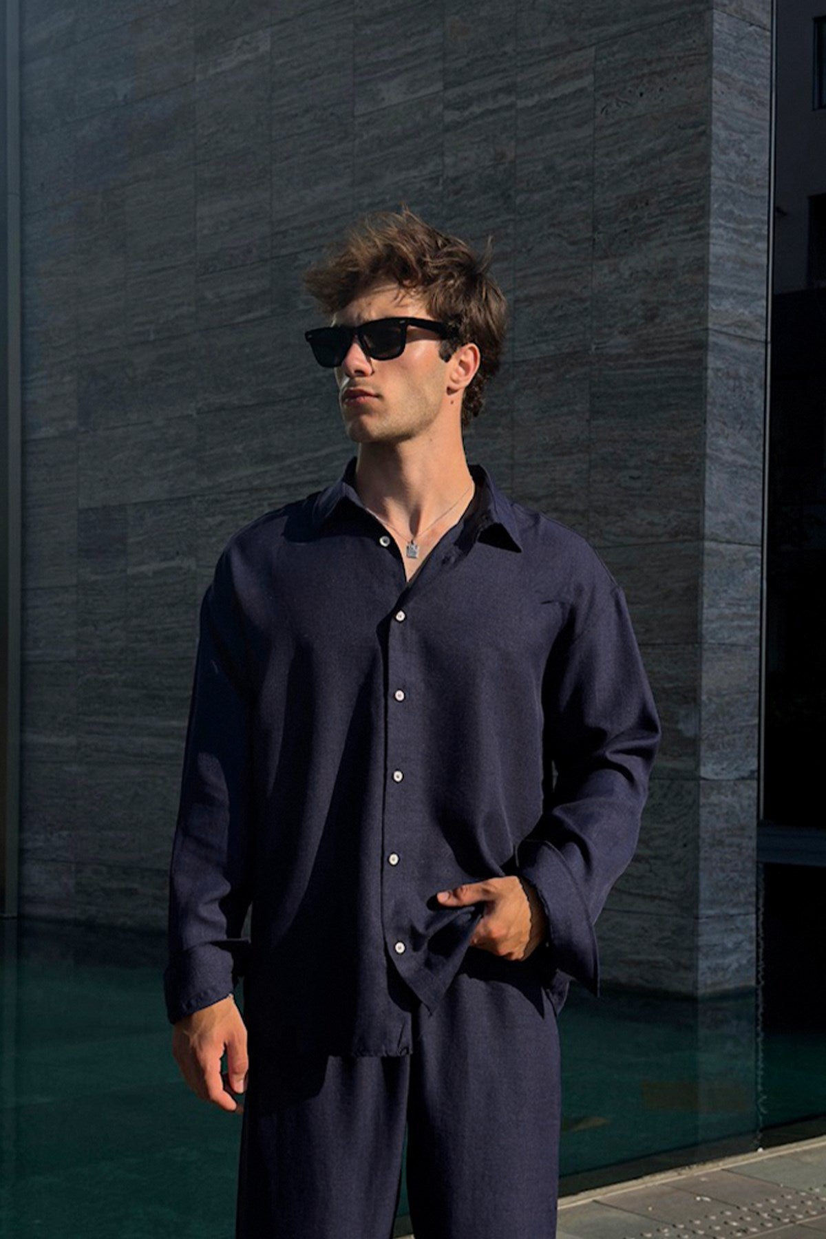 Linen Blend Summer Set