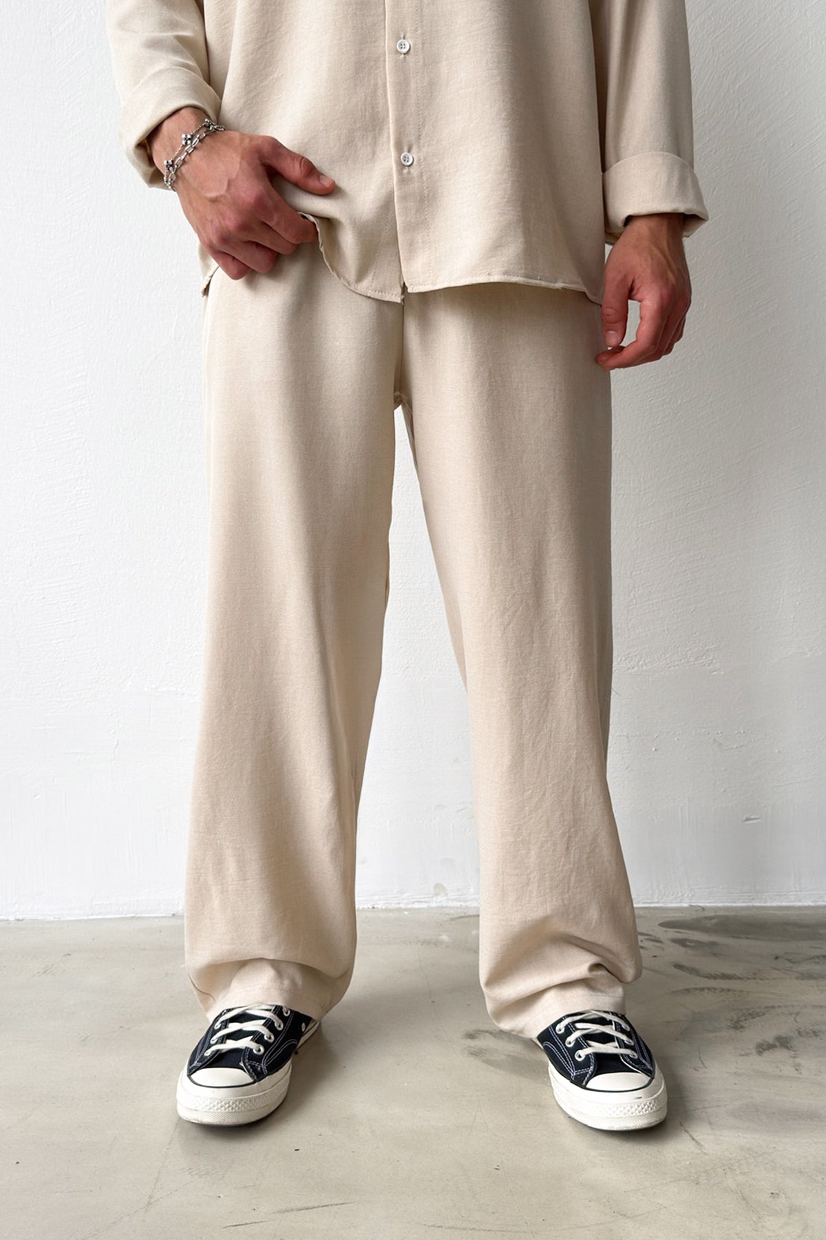 Linen Blend Summer Set
