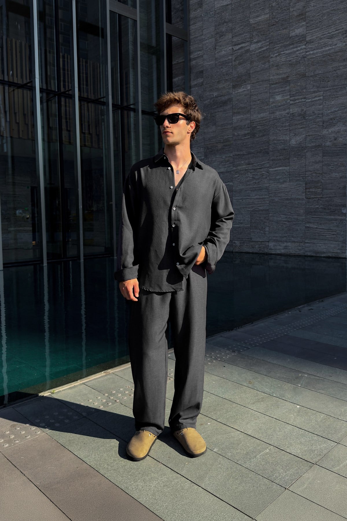 Linen Blend Summer Set