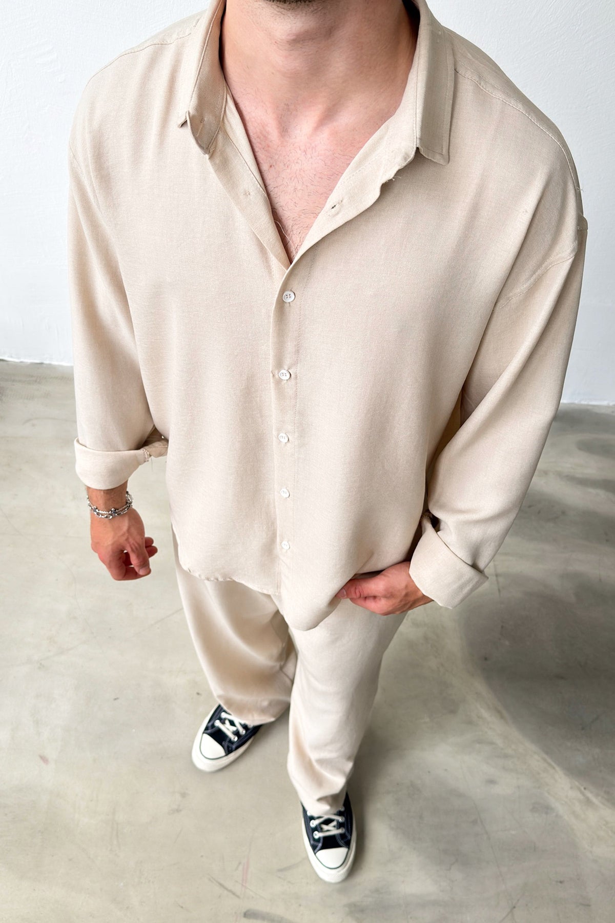 Linen Blend Summer Set