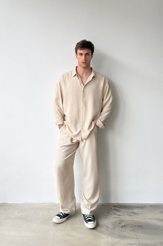 Linen Blend Summer Set
