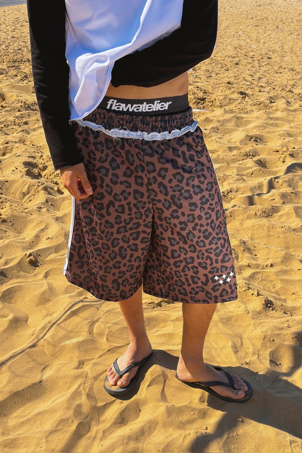 Leopard Pattern Jorts