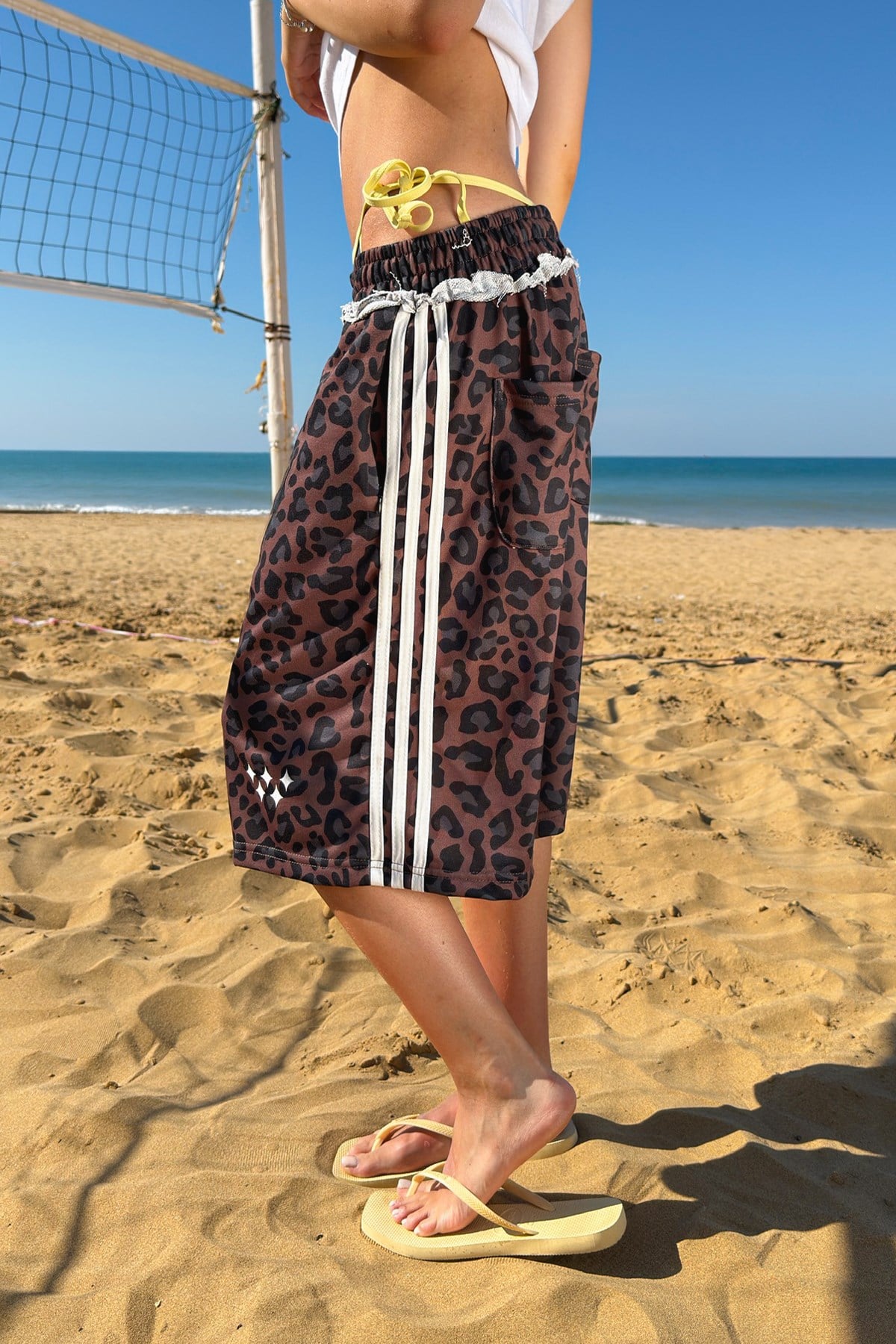 Leopard Pattern Jorts