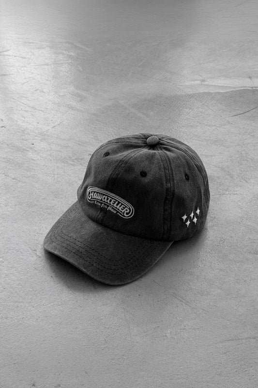 Love For Flaw Embroidered Washed Hat