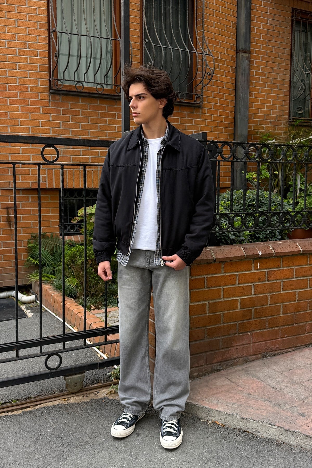 Night Grey Regular Pants