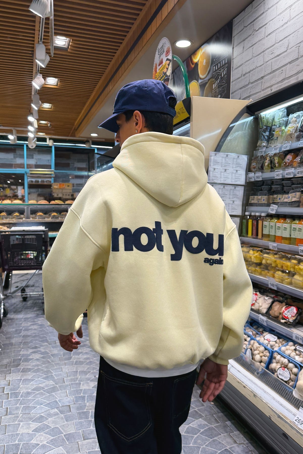Deadpan Butter Yellow Hoodie