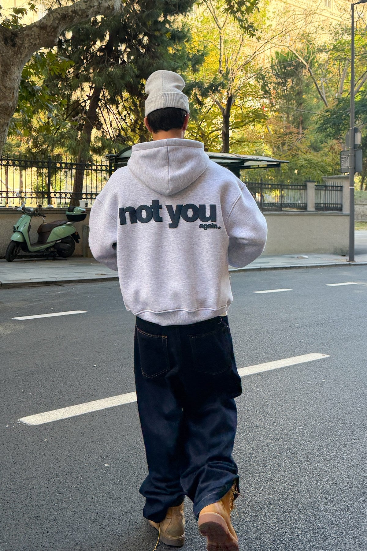 Deadpan Melange Hoodie
