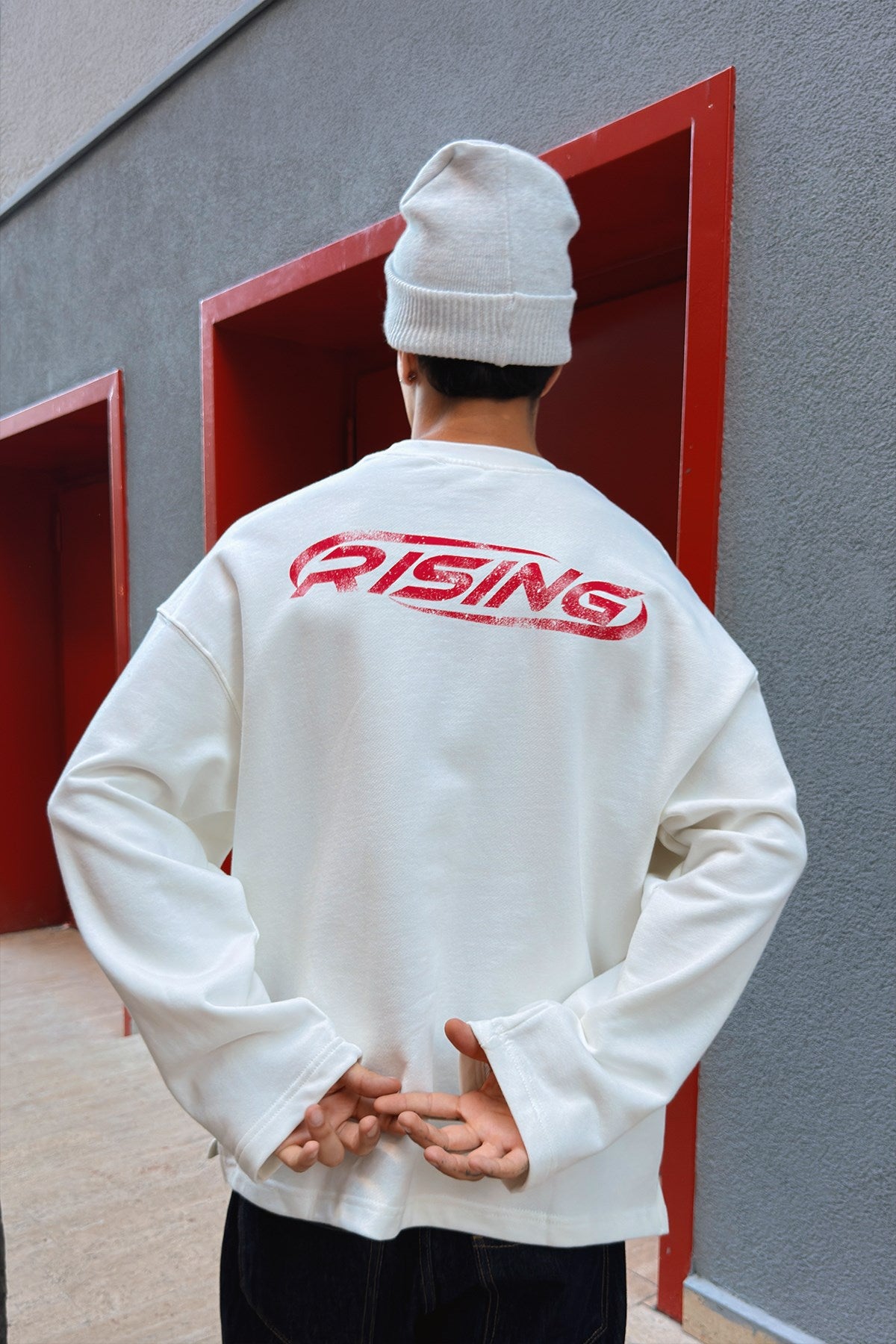 Racing Archive Ecru Long Sleeve