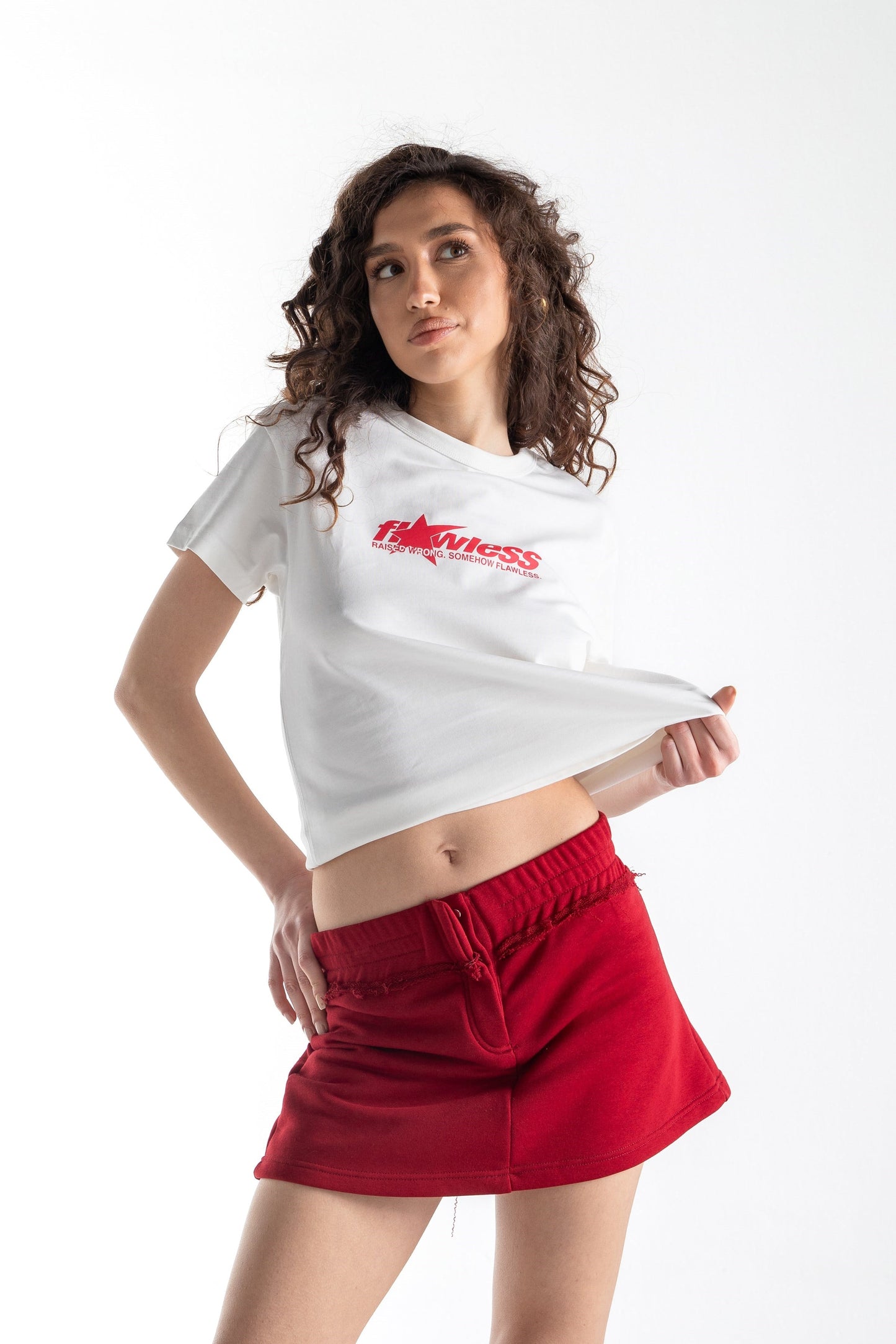 Raised Wrong Printed T-shirt