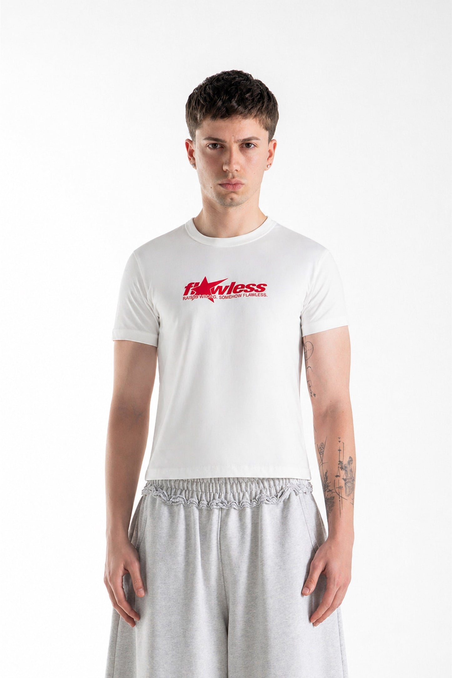 Raised Wrong Printed T-shirt