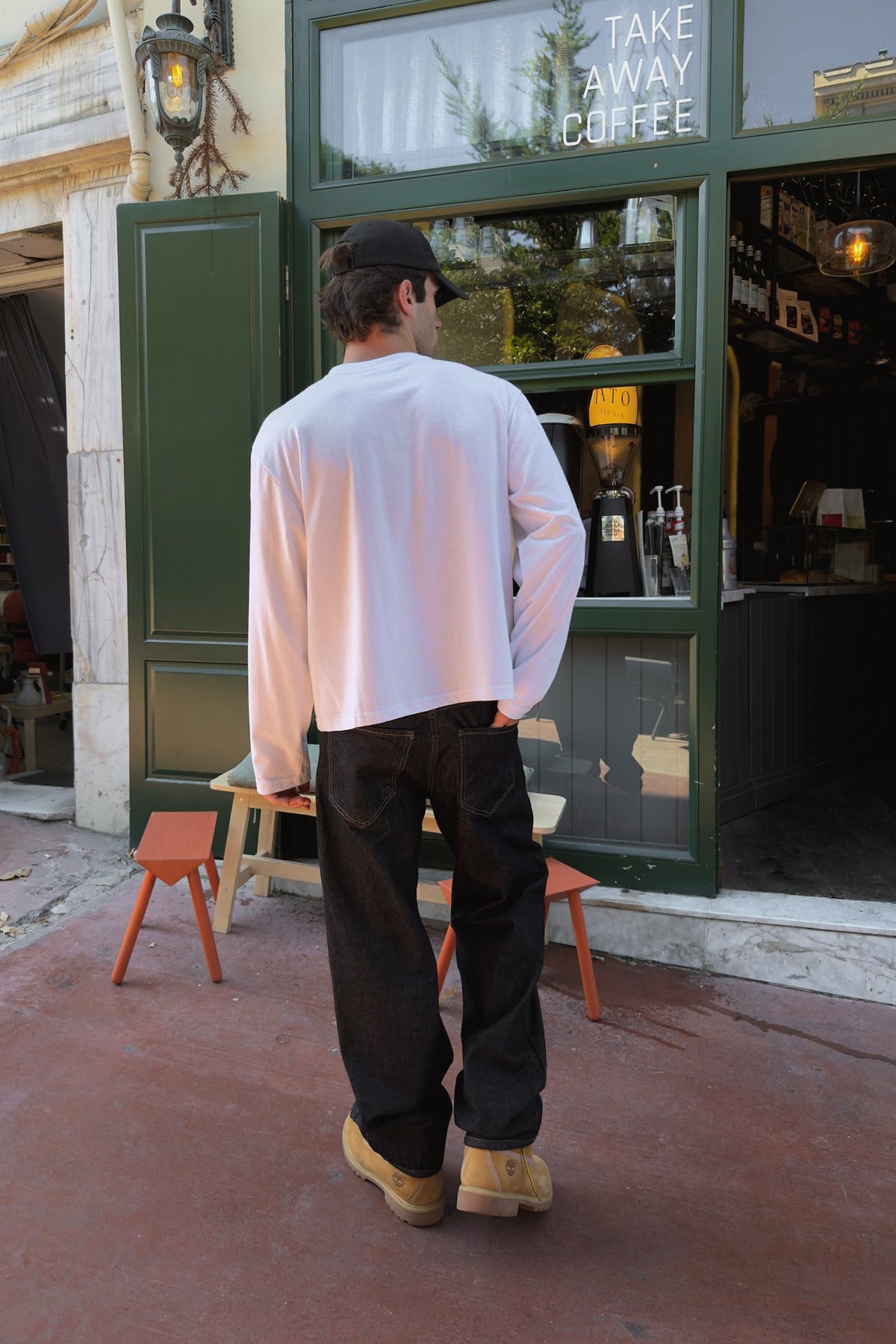 Recycle Basic Boxy Fit Long Sleeve T-Shirt