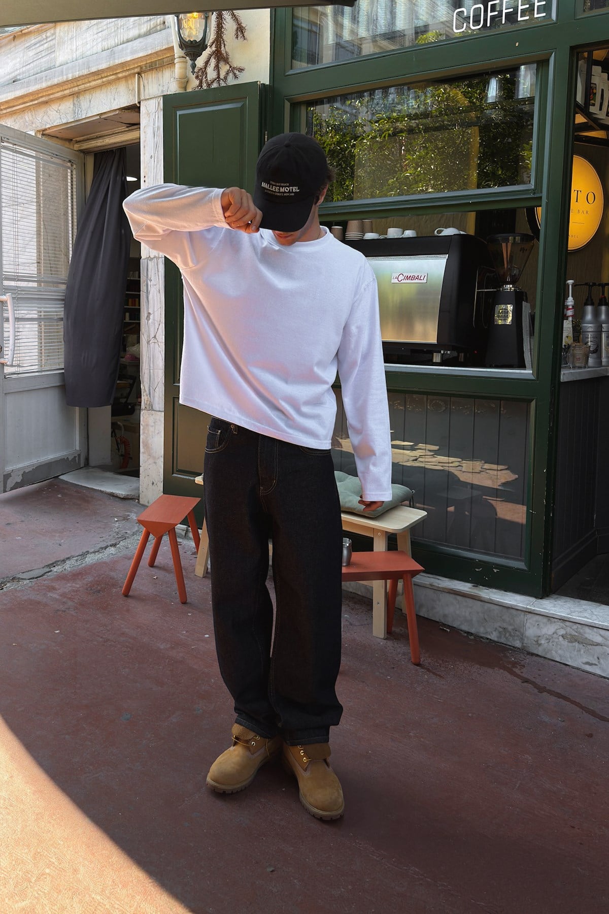 Recycle Basic Boxy Fit Long Sleeve T-Shirt