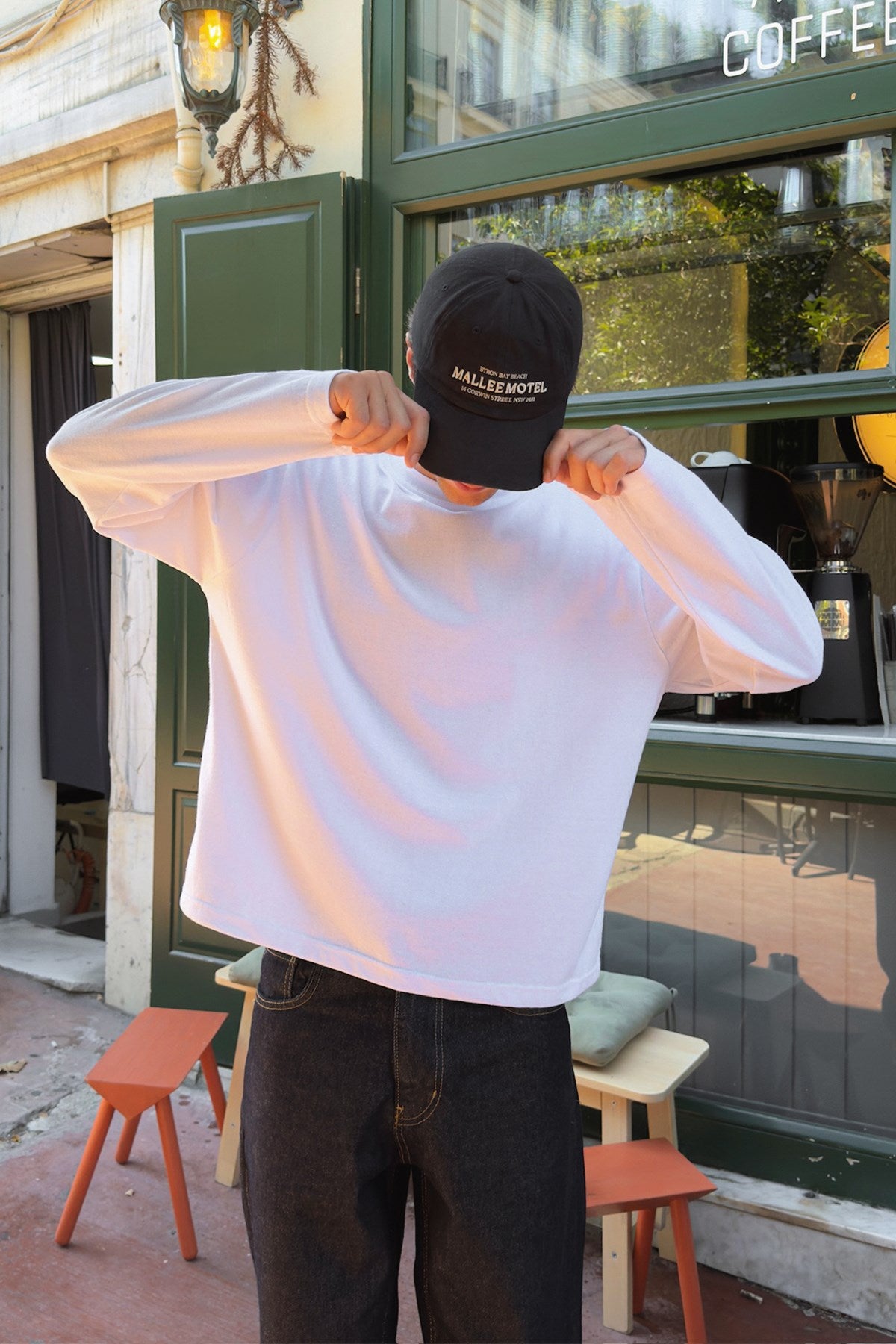 Recycle Basic Boxy Fit Long Sleeve T-Shirt