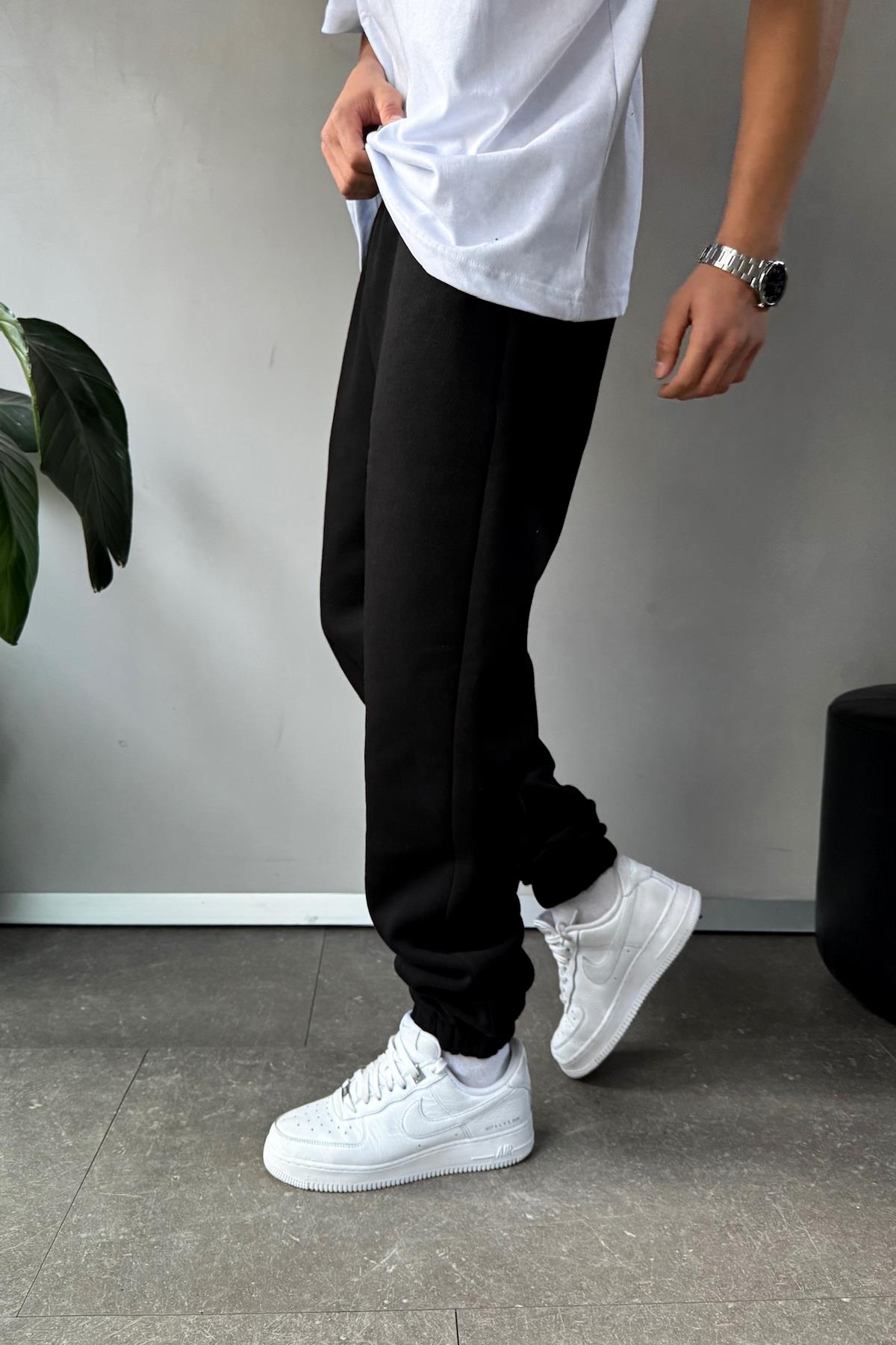 Regular Jogger Sweatpants Black