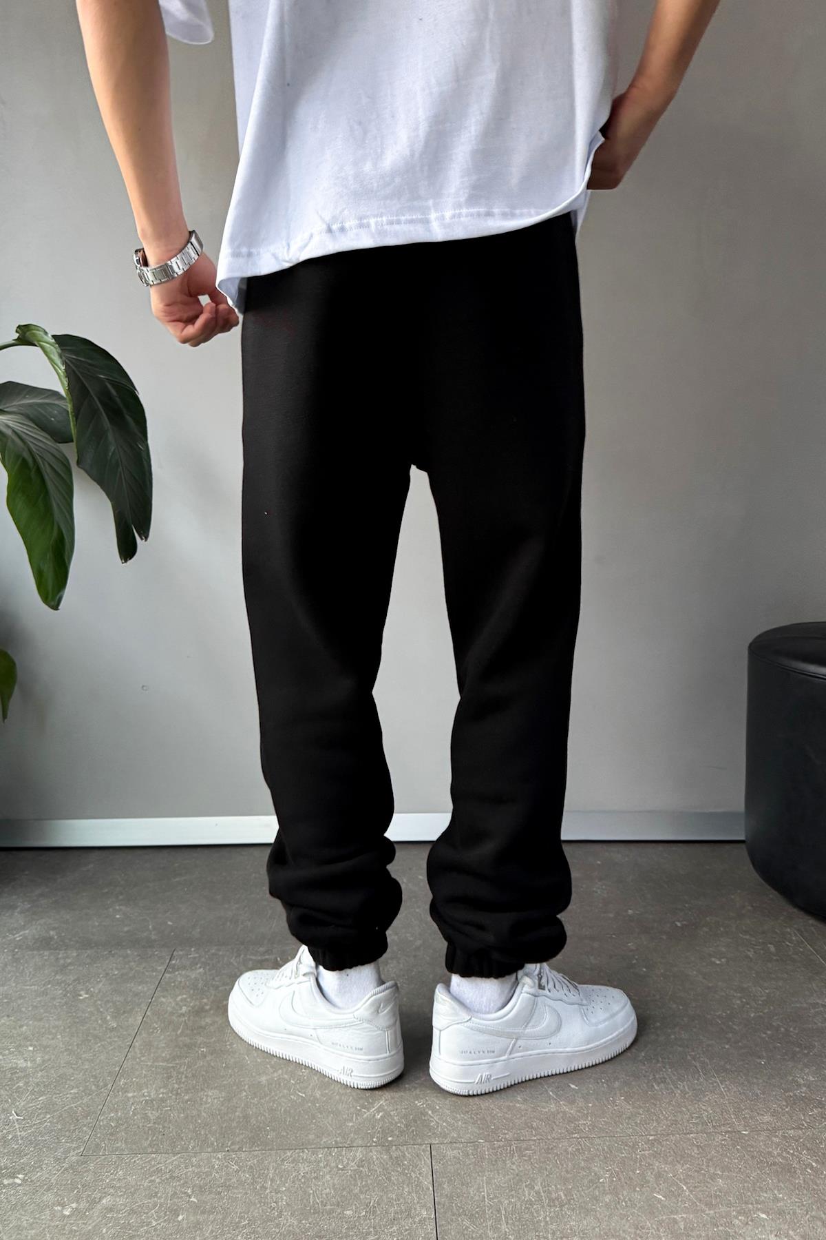 Regular Jogger Sweatpants Black