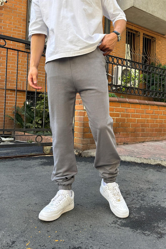 Regular Jogger Sweatpants, Dark Gray