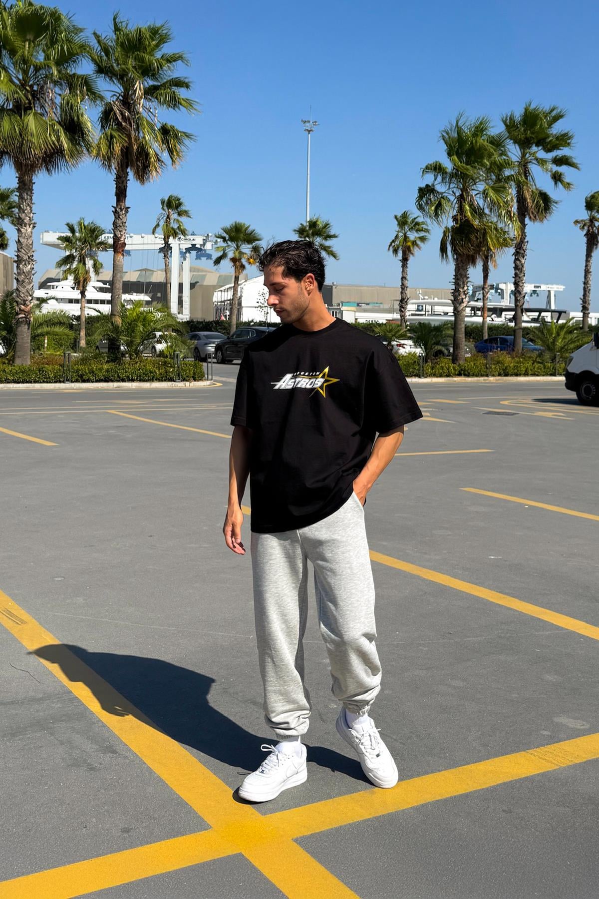 Regular Jogger Sweatpants Grey