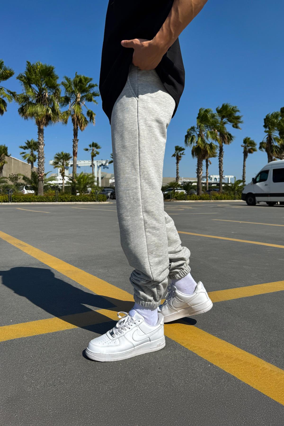 Regular Jogger Sweatpants Grey