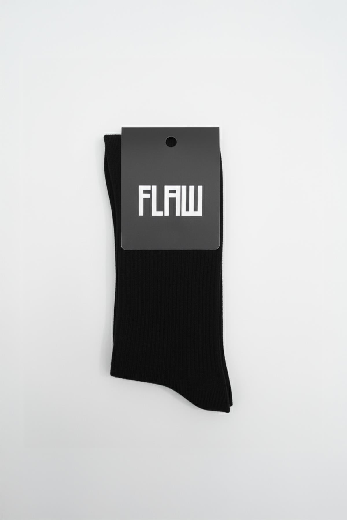 Basic Long Socks Black