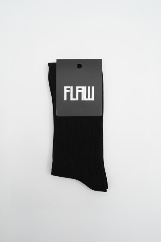 Basic Long Socks Black