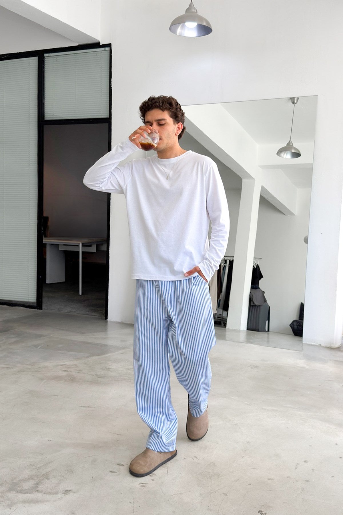 Striped Pajama Pants