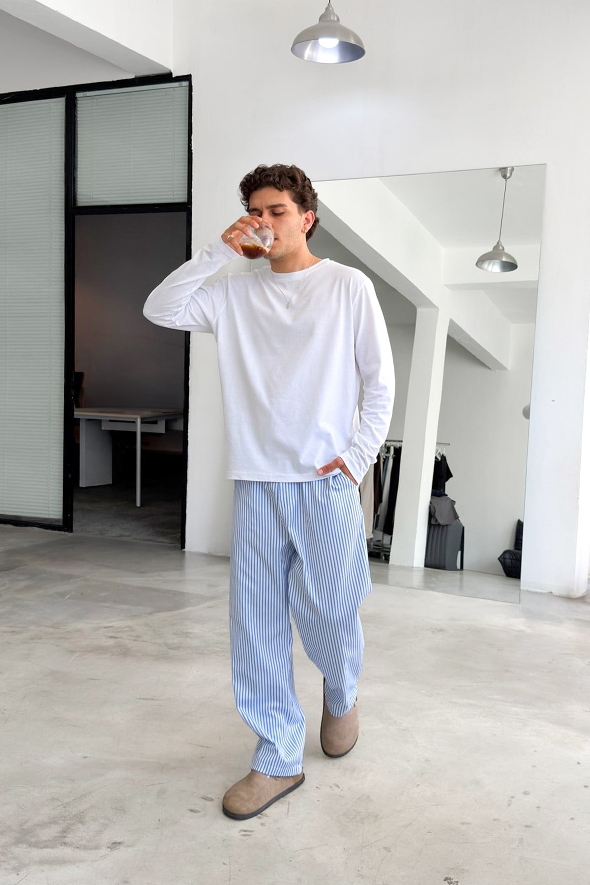 Striped Pajama Pants